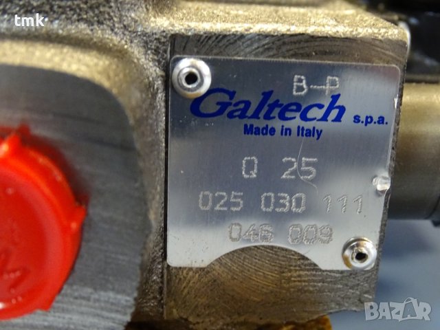 Хидравличен разпределител Galtech Q25 monoblock valves 3 spool, снимка 7 - Резервни части за машини - 41084204