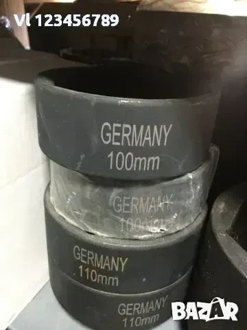 Вложка ударна , шестостенна от 70 до 125 мм на 1” кована 