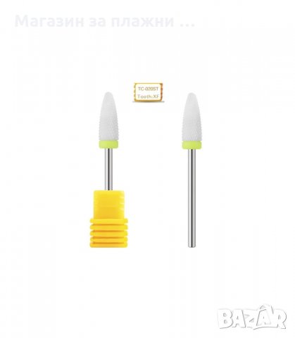 КЕРАМИЧНИ НАКРАЙНИЦИ, ФРЕЗИ ЗА ЕЛЕКТРИЧЕСКА ПИЛА - код  3092, снимка 8 - Педикюр и маникюр - 34131373