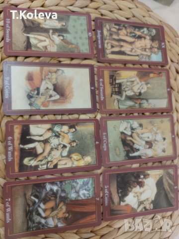 Карти Forbidden dreams tarot , снимка 2 - Карти за игра - 40750310