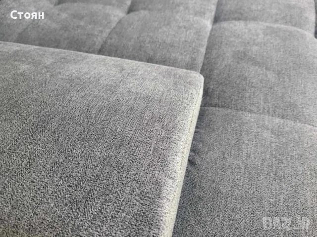 ПРОМОЦИЯ!!! Светло сив П - образен ъглов диван Nixon с функция сън, снимка 9 - Дивани и мека мебел - 52829699