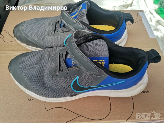 Маратонки Nike - 34 номер, снимка 3 - Детски маратонки - 56042039