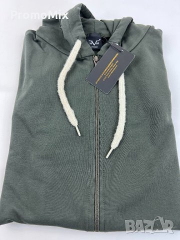 Мъжко спортно горнище 19V69 Italia by Versace 19.69 Thomas Hoodie Мъжки суичър горнище с дълъг ръкав, снимка 6 - Суичъри - 41264439
