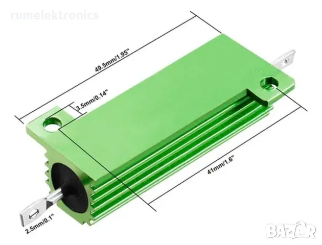 33ohm 50W, снимка 2 - Друга електроника - 50335076