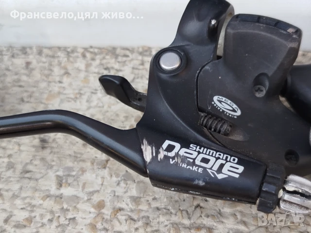 Комбинирани команди 27 скорости за велосипед колело Shimano deore , снимка 2 - Части за велосипеди - 51090796