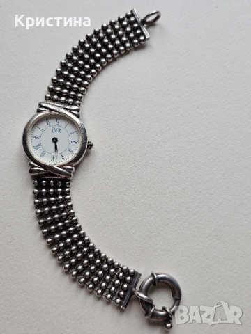 Сребърен часовник на Loisir by Oxette , снимка 8 - Дамски - 51962264