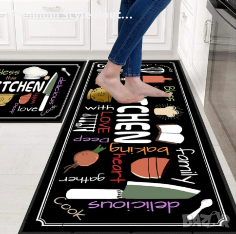 Комплект водоустойчиви постелки за кухня, различни цветове, снимка 12 - Аксесоари за кухня - 53667247