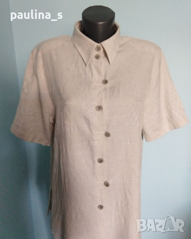 Три различни броя / Луксозна туника една тип риза - две и туника с набори , снимка 4 - Туники - 36226110