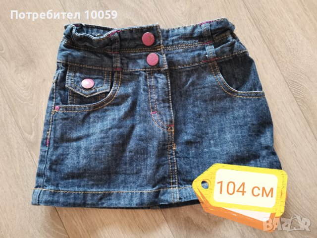 Къси летни панталони и поли за момиче 1-4 години, снимка 12 - Детски къси панталони - 39614873