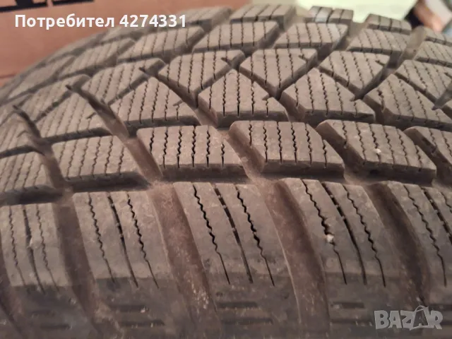 195/65/15 гуми с джанти железни 4х100 между болтово от Toyota, снимка 1