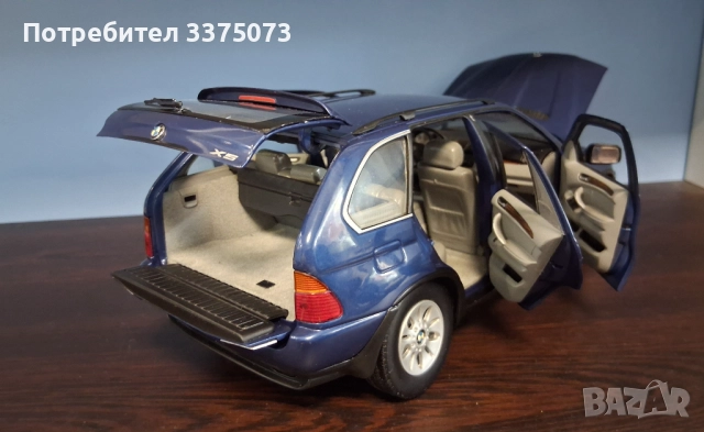  BMW X5 3.0D Kyosho 1:18, снимка 6 - Колекции - 52309776