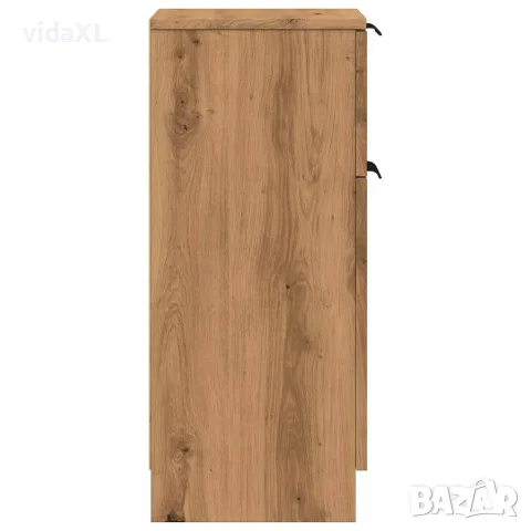 vidaXL Шкафове 2 бр. дъб Artisan 30x30x70 cm Инженерна дървесина, снимка 6 - Бюфети - 56148353