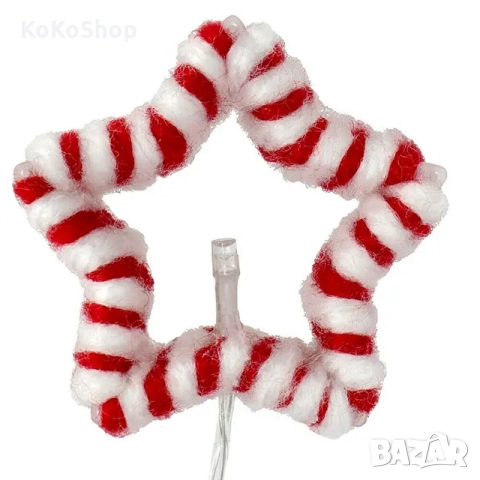 Коледна светлинна верига-135 см./коледен гирлянд със светлини, снимка 3 - Декорация за дома - 52227228