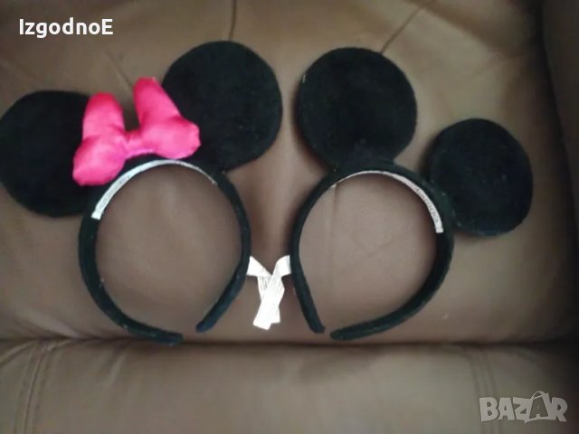 Диадеми Мики и Мини Маус, снимка 2 - Шноли, диадеми, ленти - 47682350