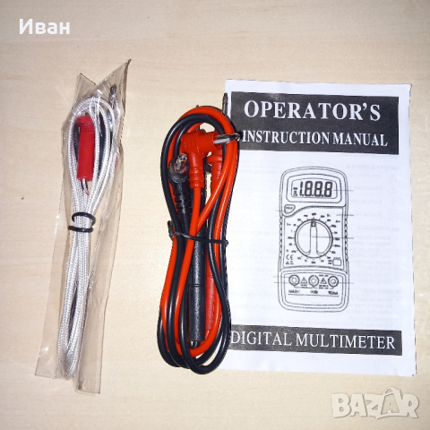  Цифров мултицет с LCD подсветка ANENG