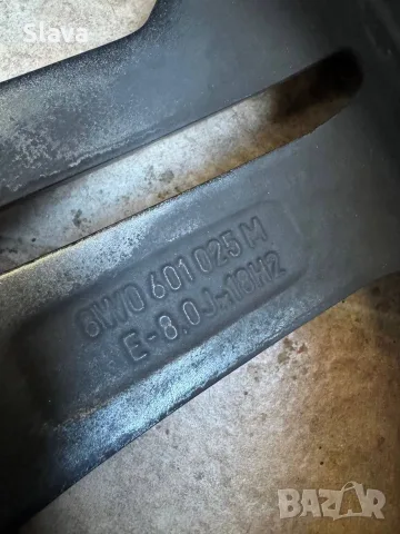 Оригинална афиинална употребявана джанта R18 за Audi, снимка 4 - Гуми и джанти - 55857827