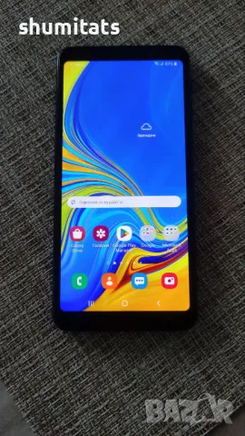  Samsung Galaxy A7 (2018) 4gb/64gb запазен, снимка 1