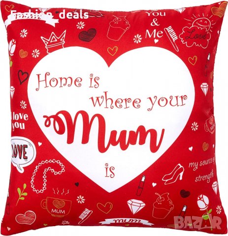Нова декоративна възглавница Персонализиран подарък за майка любов