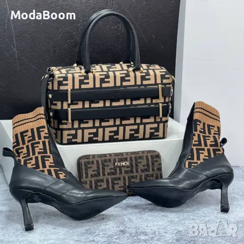 Fendi дамски комплекти, снимка 6 - Дамски елегантни обувки - 48180332