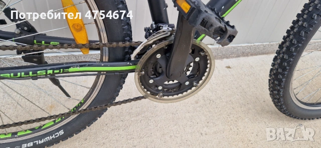Алуминиев велосипед BULLS колело 26", снимка 3 - Велосипеди - 53763485