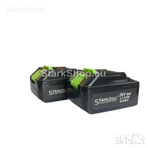 2в1 Акумулаторна Лозарска Ножица с Дисплей и Резачка/Трион с Омасляване 36V 8AH STAHLMAYER, снимка 7 - Куфари с инструменти - 50095275