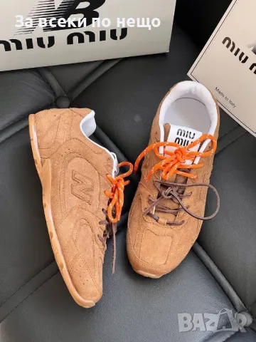 Miu Miu Дамски Маратонки👟Дамски Спортни Обувки Миу Миу - Налични Различни Цветове Код E217, снимка 3 - Маратонки - 50411361