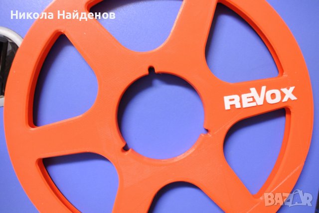 МАГНЕТОФОННИ РОЛКИ 26СМ.оранжеви, снимка 4 - Декове - 40451774