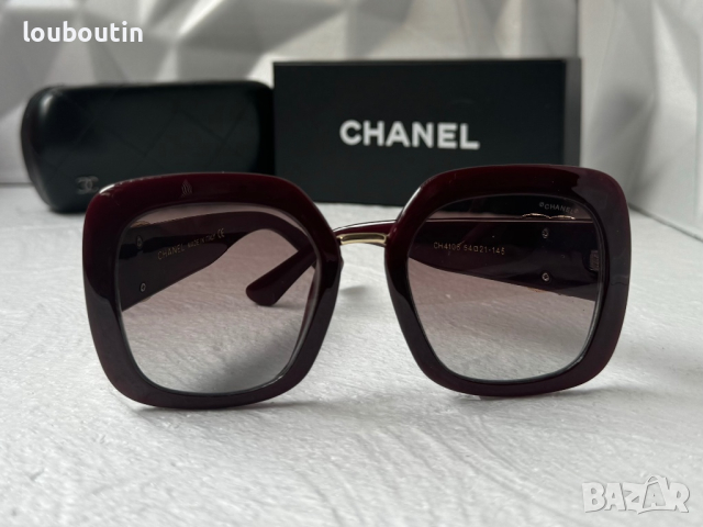 CH дамски слънчеви очила квадратни с лого , снимка 4 - Слънчеви и диоптрични очила - 44687572