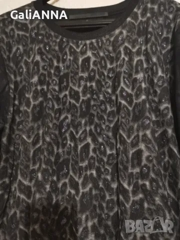 СТРАХОТНА БЛУЗА ЕФЕКТЕН ДЕСЕН 2XL, снимка 3 - Туники - 47487518