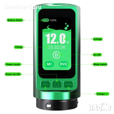 Безжична tatto професионална писалка за татуировки Dragonhawk Fold Pro Year of Snake Edition, снимка 7 - Друга електроника - 52823526