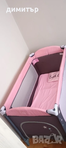 Детско легло-кошарка за спане и игра MONl Sleepy с матрак и подарък!!, снимка 2 - Кошарки - 53413658