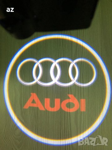Безжично светещо Авто лого за MERCEDES, AUDI, VW, SEAT, SKODA., снимка 6 - Друга електроника - 33189268