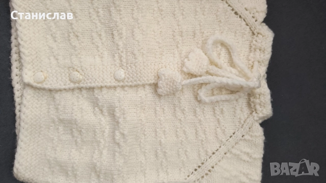 бебешки ръчно плетени дрехи , снимка 5 - Комплекти за бебе - 51848188