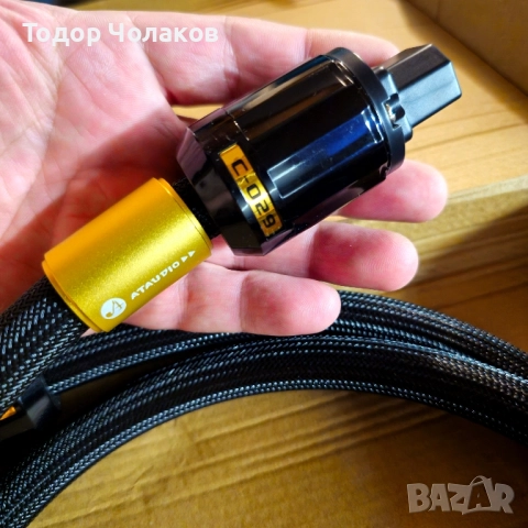 Промо/Захранващ кабел OFC/чиста мед/нов/1.5 метра, снимка 5 - Други - 52135762