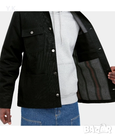 Оригинално мъжко яке Carhartt Michigan Chore Coat, снимка 9 - Якета - 52115944