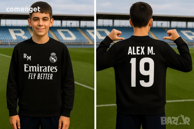 Спортни блузи REAL MADRID / РЕАЛ МАДРИД! Или на ОТБОР по ТВОЙ избор!, снимка 2 - Спортни дрехи, екипи - 51960606