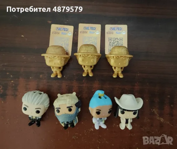 One piece funko pop kinder joy - продавам/разменям