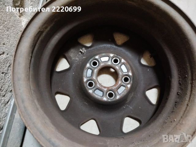 Оригинални железни джанти за хонда CR-V и Accord 15", 5 x 114.3 mm, 6JJ x 15, 64.1mm, ET-50., снимка 9 - Гуми и джанти - 51713918
