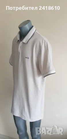 Hugo Boss Paddy Pique Cotton Mens Size 2XL - 3XL   НОВО! ОРИГИНАЛНА Тениска!, снимка 8 - Тениски - 49892700