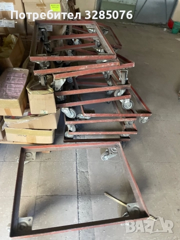 Метални кошове с плаформа, снимка 2 - Друго търговско оборудване - 52955812