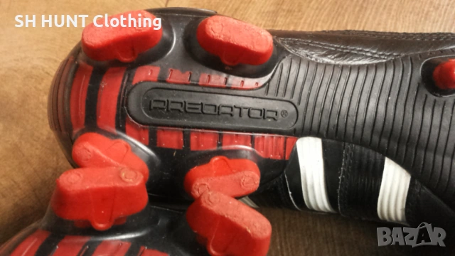 ADIDAS PREDATOR размер EUR 40 2/3 / UK 7 бутонки естествена кожа 32-11-S, снимка 12 - Футбол - 53047180