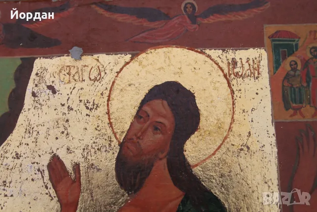 Стара Българска икона , снимка 3 - Икони - 55728311