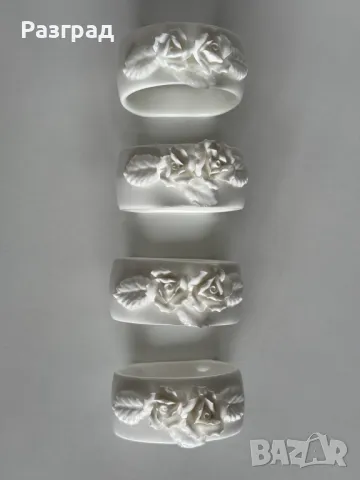 Винтидж държачи за салфетки, снимка 10 - Прибори за хранене, готвене и сервиране - 48173354