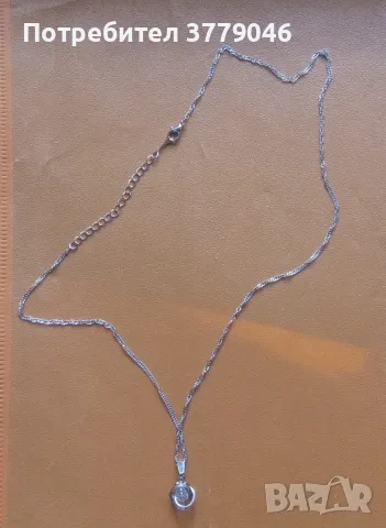 Колие с кристал , снимка 4 - Колиета, медальони, синджири - 47965197