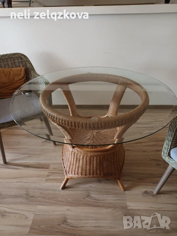 Комплект маса с две кресла, внос от Германия 