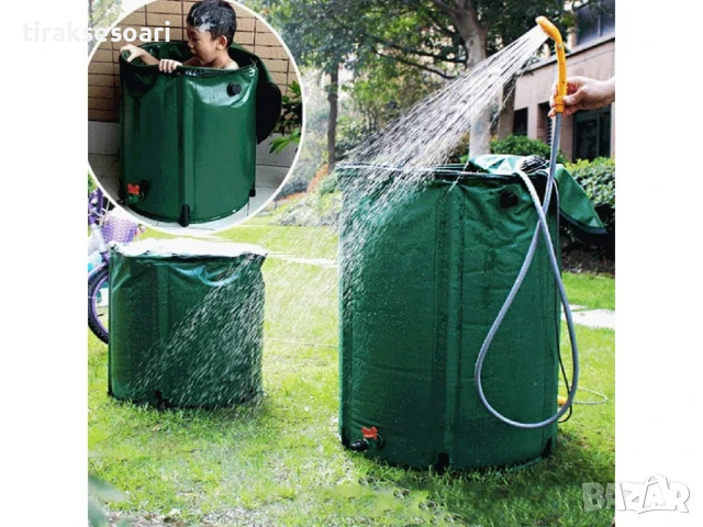 Преносим къмпинг душ с помпа – 12V за автомобил и външна употреба, снимка 6 - Аксесоари и консумативи - 51034129