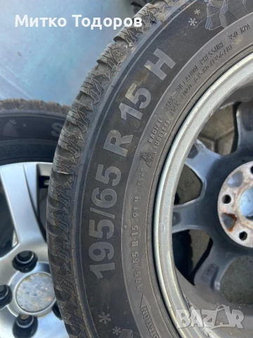 4бр.гуми и джанти 5/112/15цл., снимка 6 - Гуми и джанти - 51236666