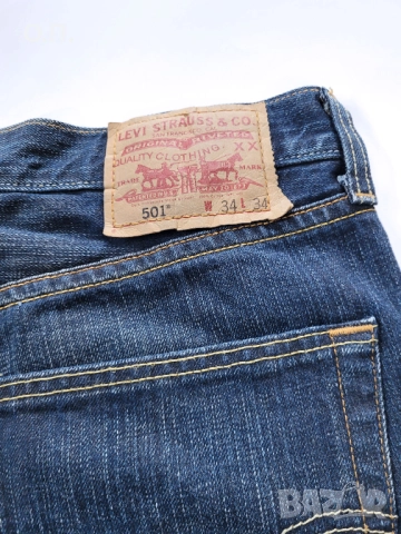 Levi's 501, оригинални дънки 34х34, снимка 5 - Дънки - 52822412