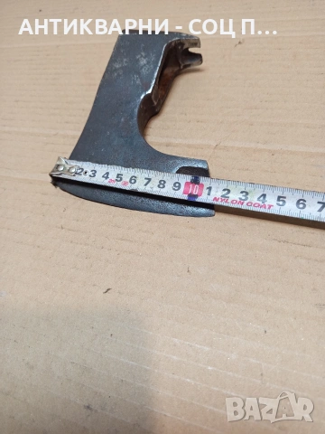 Соц Стара Войнишка Брадвичка Брадва 0.800кг. НОМЕР 1645., снимка 9 - Антикварни и старинни предмети - 53698846