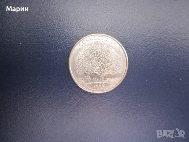 Първите 5 двадесет и пет центови монети от серията ”50 щата на Америка“ 1999г., снимка 3 - Нумизматика и бонистика - 41840046